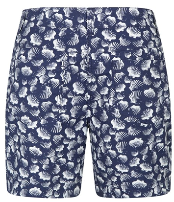 Shorts med print til kvinder blå