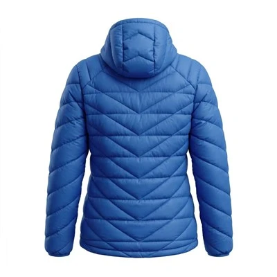 Ultralight Chevron Quilted Goose Down Hooded Jacket suppliers